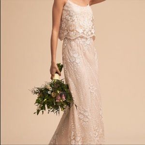 BHLDN Adrianna Papell bridesmaid Dress (Arden)